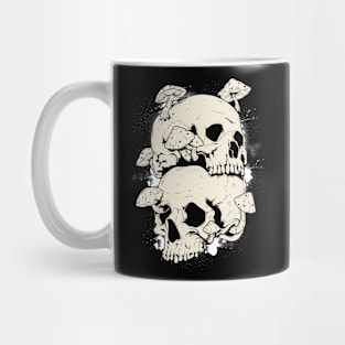 Mushroomed Minds: The Fungi Skull Takeover Mug